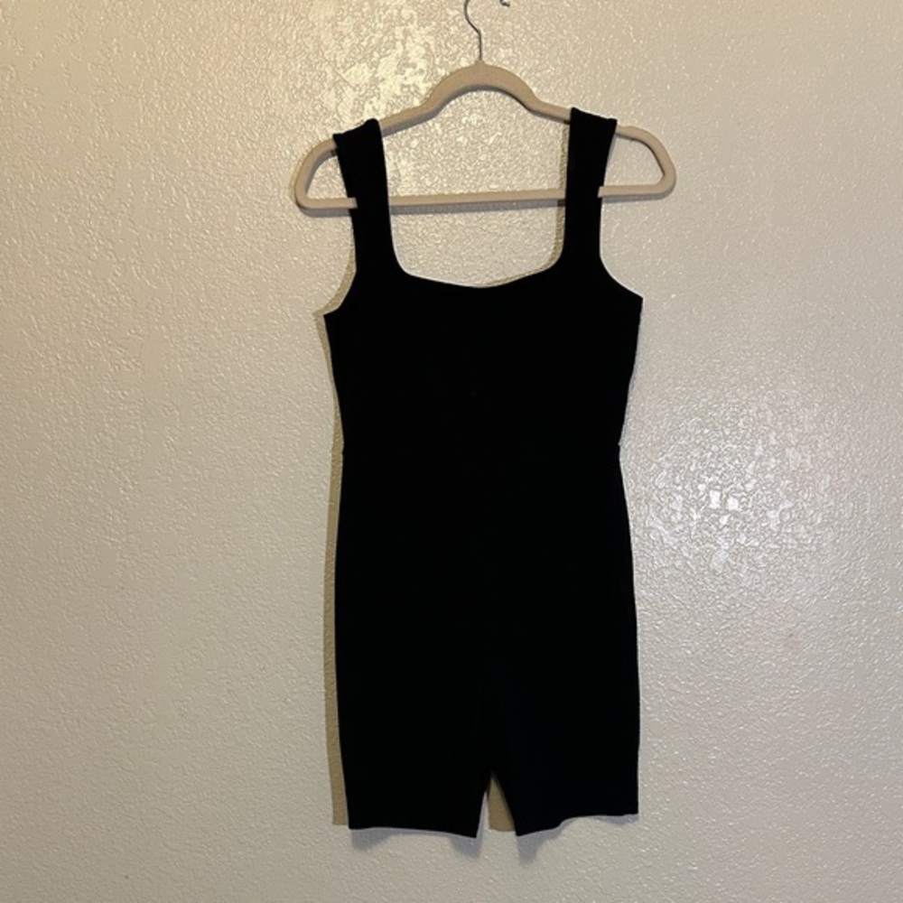Open Edit Square Neck Shorts Onesie Romper Bodice M